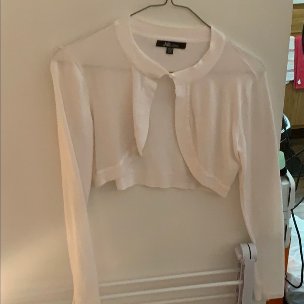 Long sleeve cropped cardigan